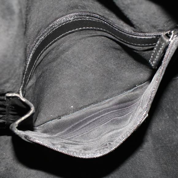 GUCCI Hand Bag Leather Black 76554 Auth bs6473 - Picture 11 of 16